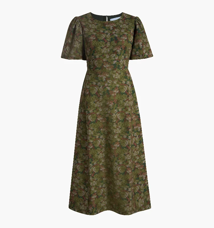 The Constance Dress - Foliage