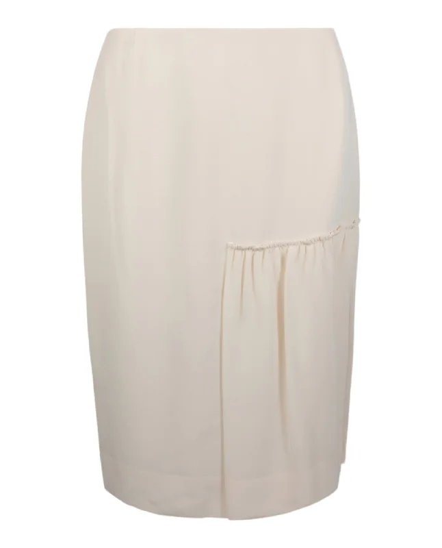 Midi Silk Skirt