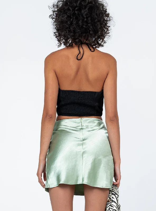 Keelia Mini Skirt Green