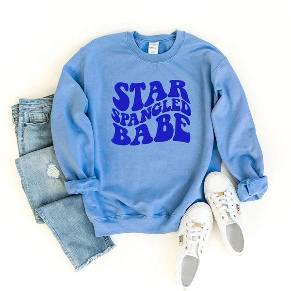 Star Spangled Babe Graphic Sweatshirt