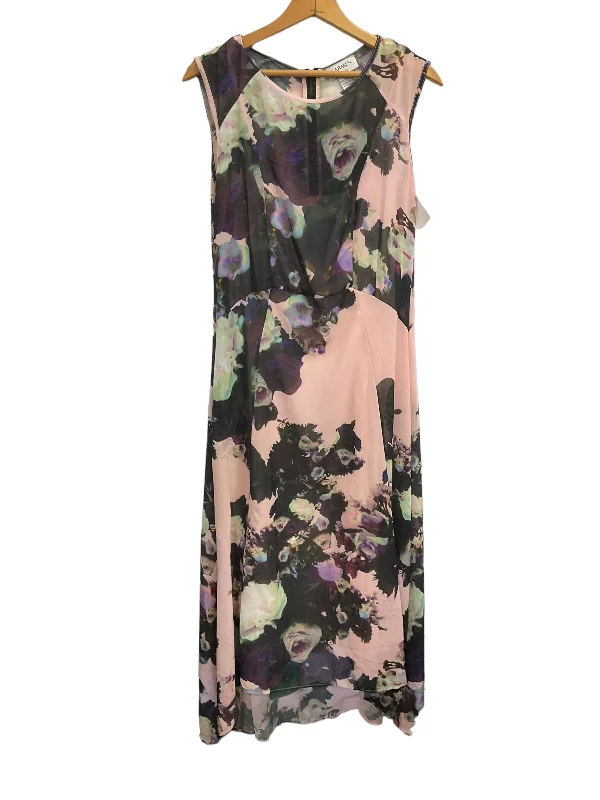 Dress Casual Maxi By Carmen By Carmen Marc Valvo  Size: 12