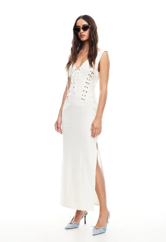 DREAMSCAPE MAXI DRESS - IVORY