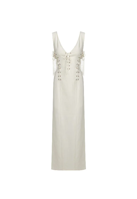 DREAMSCAPE MAXI DRESS - IVORY