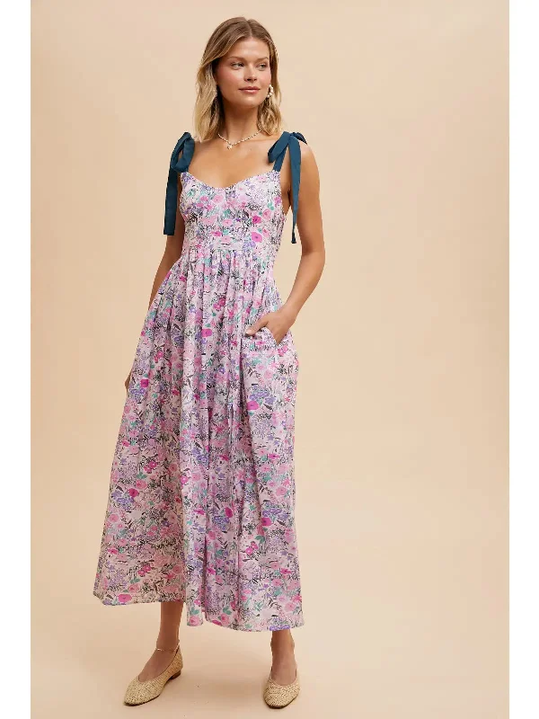 SunGlaze Maxi Dress