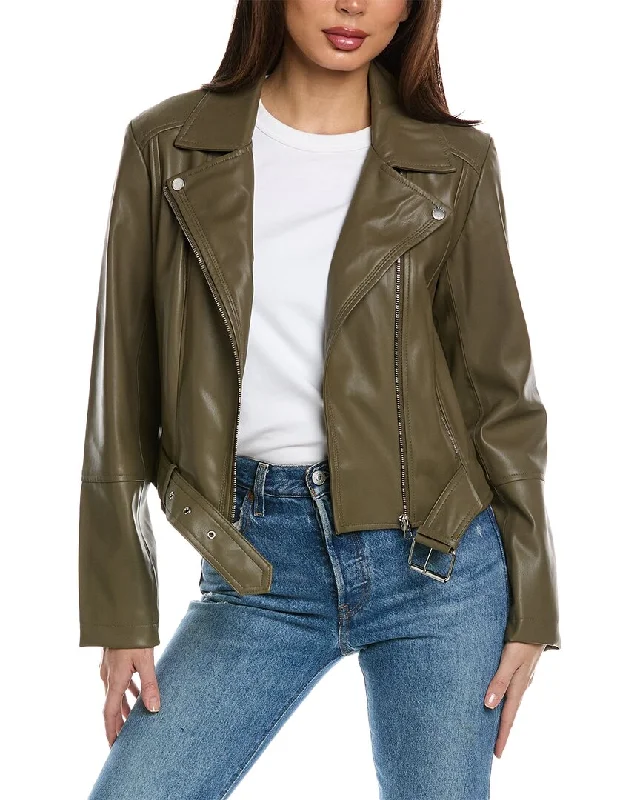 French Connection Asymmetrical Moto Jacket