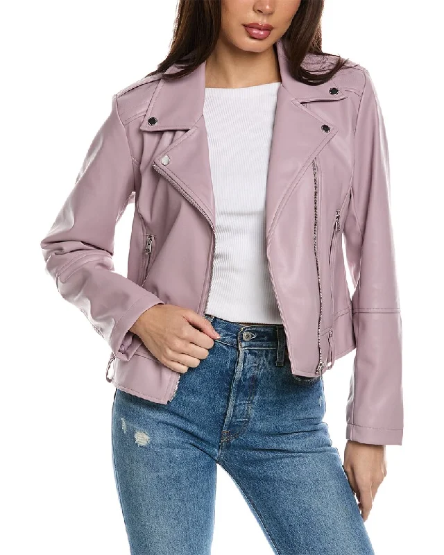 French Connection Quilting Moto Jacket