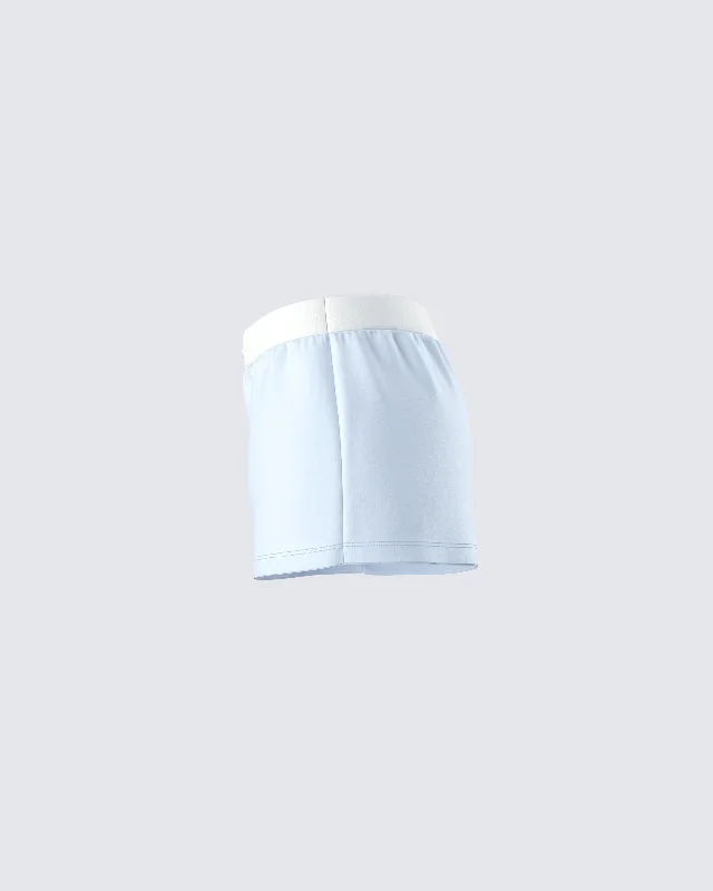 Brodie Blue Boy Short