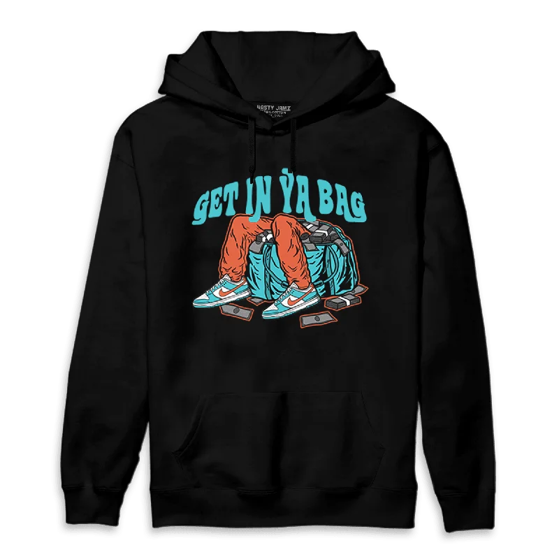 NastyJamz Dunk Low Dolphins Hoodie Match Get In Ya Bag