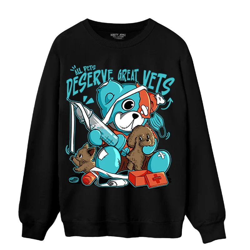 NastyJamz Dunk Low Dolphins Sweatshirt Match Veterinary BER