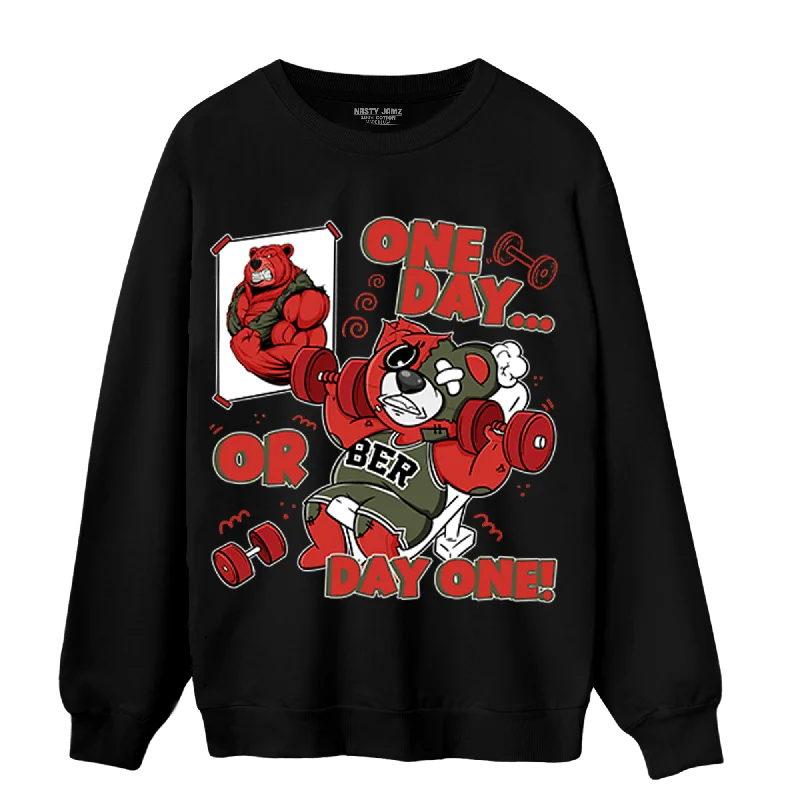 NastyJamz Dunk Low Mystic Red Sweatshirt Match BER Gymmer