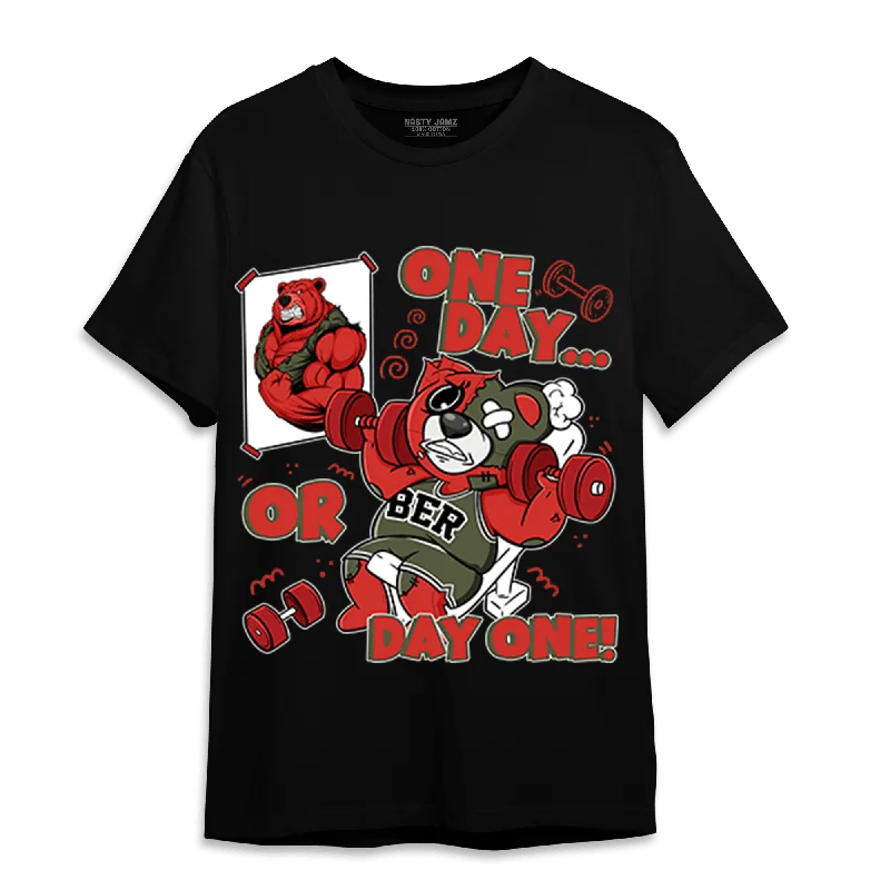 NastyJamz Dunk Low Mystic Red T Shirt Match BER Gymmer