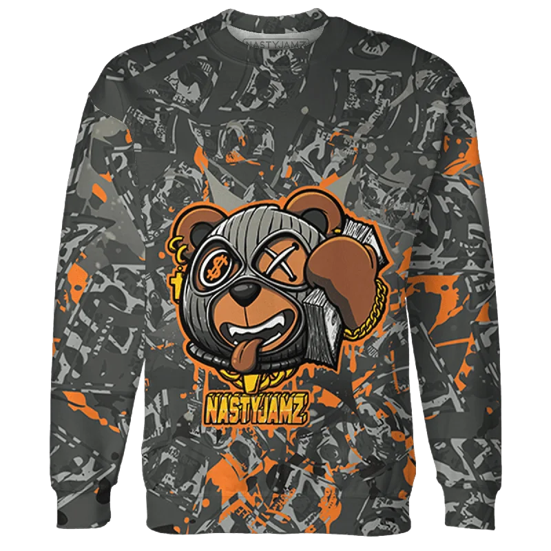 NastyJamz Fear Pack 3s Sweatshirt Match Money Motive BER 3D All-Over Print