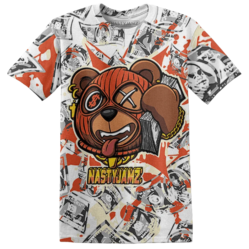 NastyJamz Georgia Peach 3s T Shirt Match Money Motive BER 3D All-Over Print