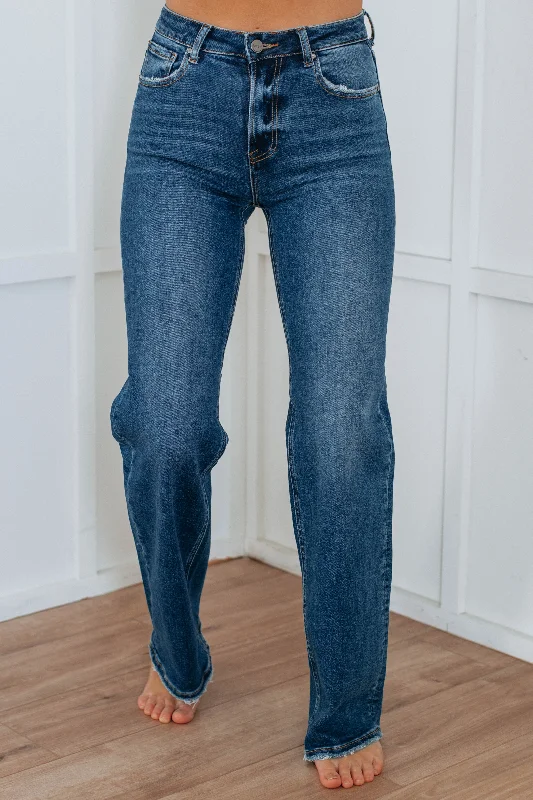 Jenea Risen Jeans - Dark Wash