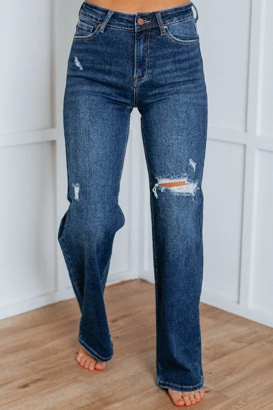 Joni Risen Jeans - Dark Wash