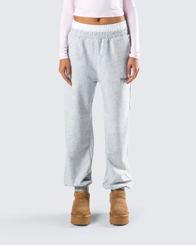 Lila Grey Sweatpant