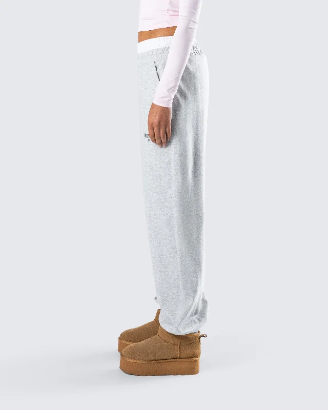 Lila Grey Sweatpant