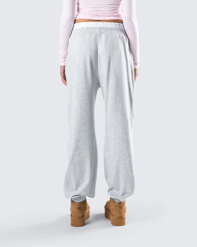 Lila Grey Sweatpant