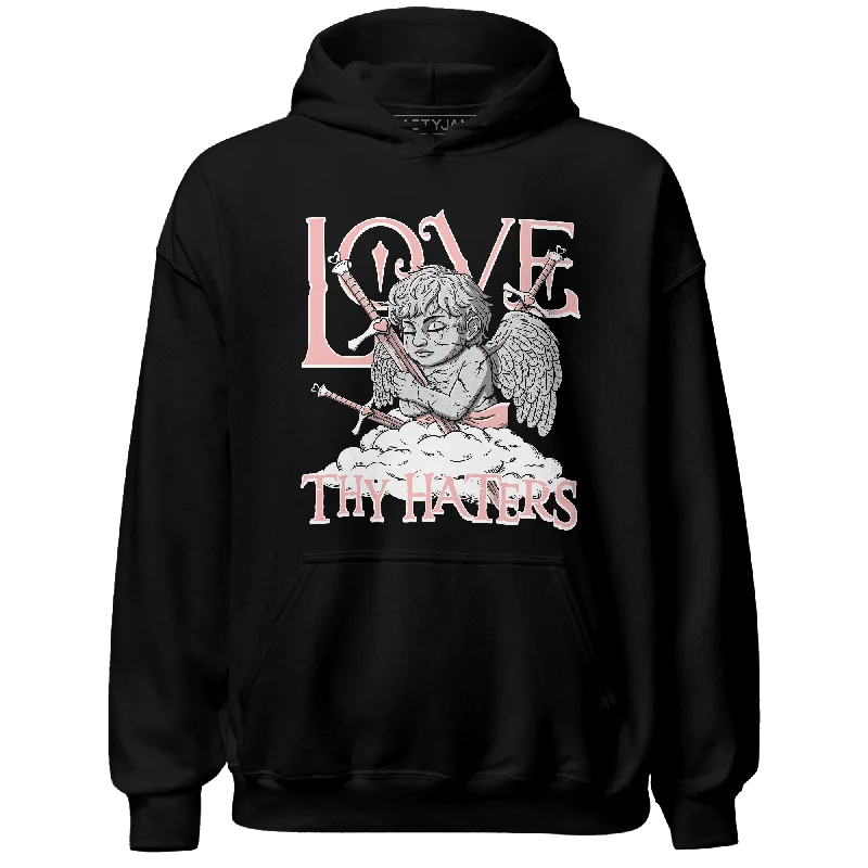 NastyJamz Low Legend Pink 11s Hoodie Match Love Thy Haters Angel