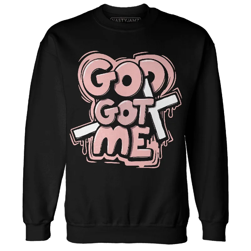 NastyJamz Low Legend Pink 11s Sweatshirt Match God Got Me