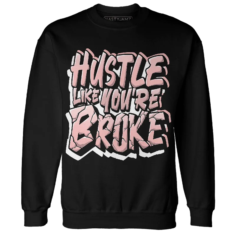 NastyJamz Low Legend Pink 11s Sweatshirt Match Hustle Like Broke