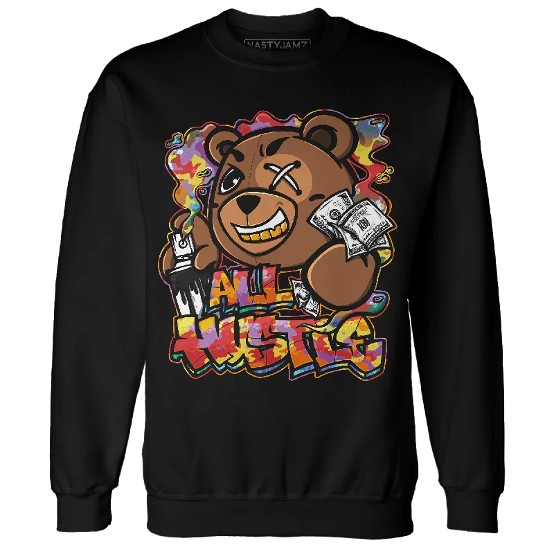 NastyJamz Mid GS Six Championships 1s Sweatshirt Match BER Hustle All Day