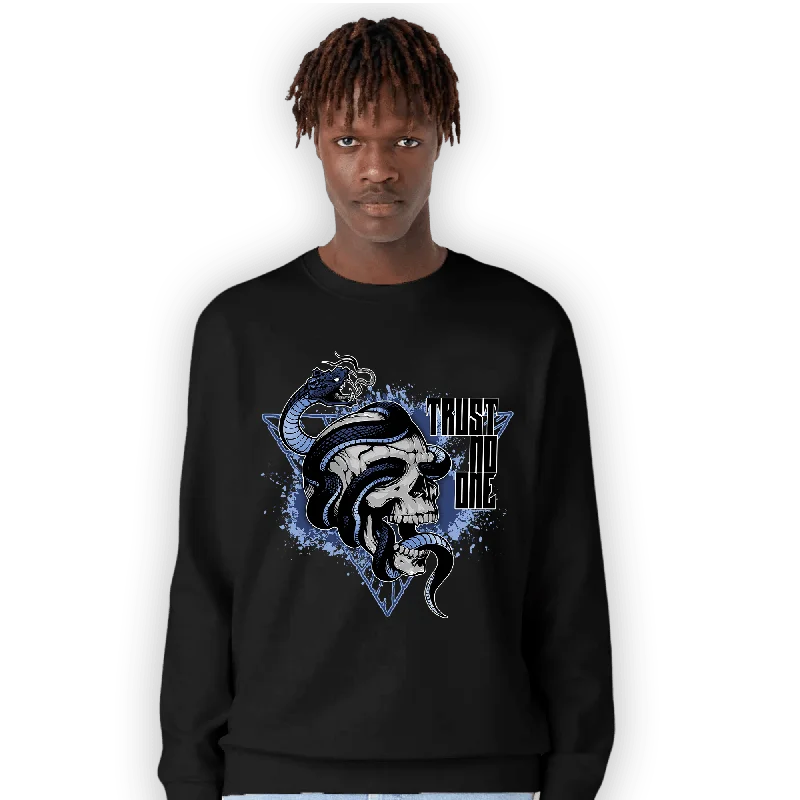 NastyJamz Midnight Navy 5s Sweatshirt Match Dont Trust Any