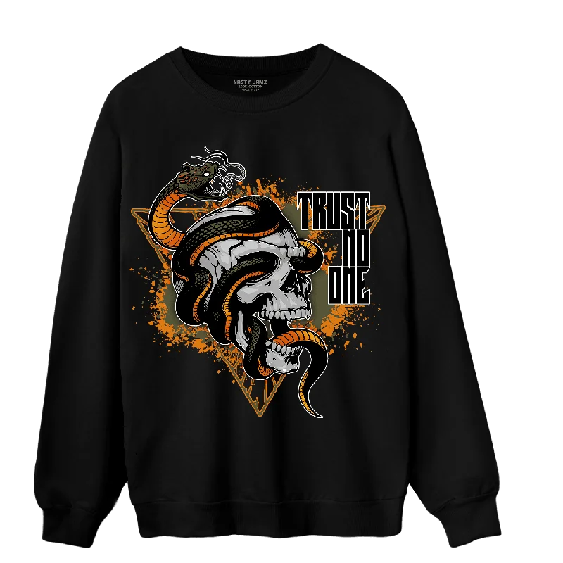 NastyJamz Olive 5s Sweatshirt Match Dont Trust Any