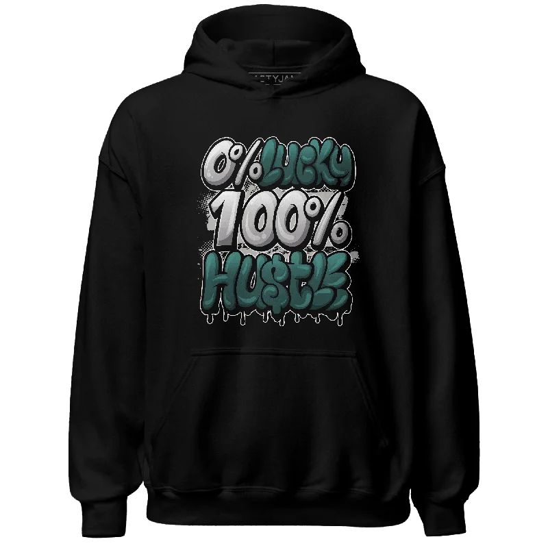 NastyJamz Oxidized Green 4s Hoodie Match Lucky Hustle