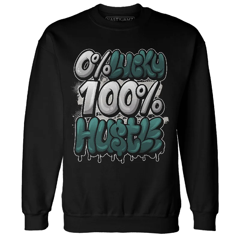 NastyJamz Oxidized Green 4s Sweatshirt Match Lucky Hustle