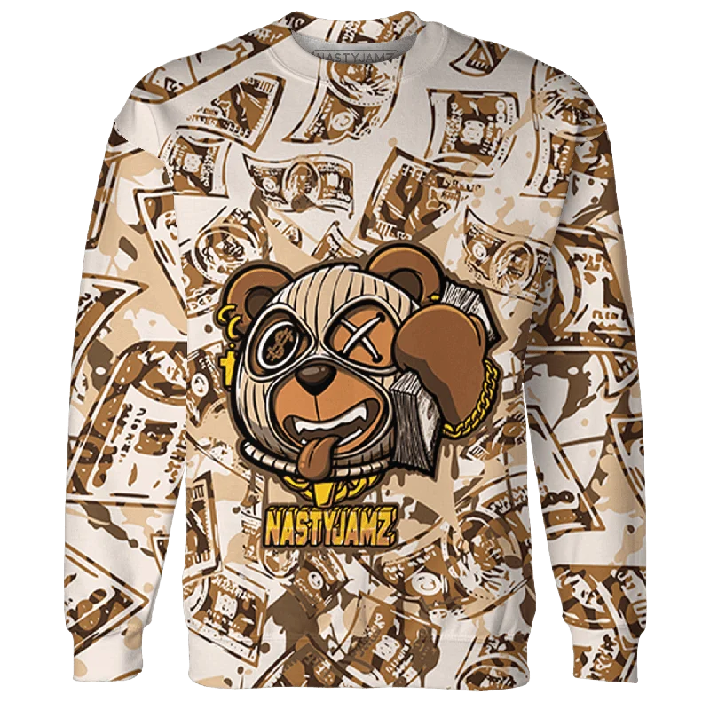 NastyJamz Palomino 3s Sweatshirt Match Money Motive BER 3D All-Over Print