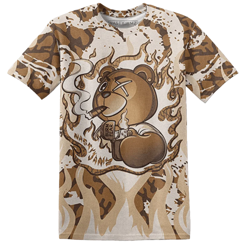 NastyJamz Palomino 3s T Shirt Match BER Burn Fear 3D All-Over Print