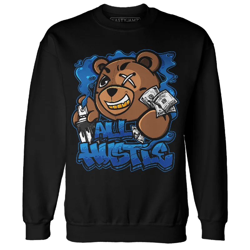 NastyJamz Royal Reimagined 1s Sweatshirt Match BER Hustle All Day