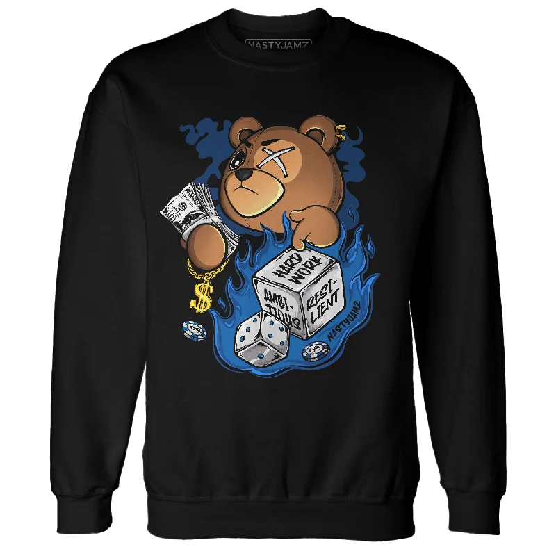 NastyJamz Royal Reimagined 1s Sweatshirt Match Hustle Casino BER