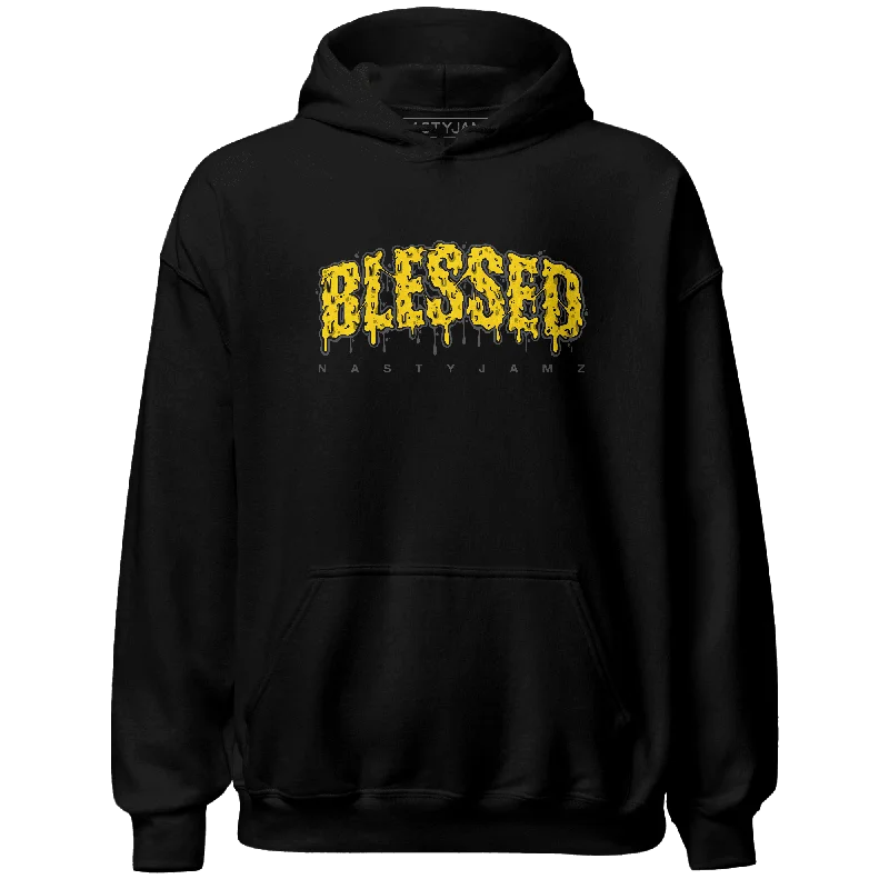 NastyJamz Thunder 4s Hoodie Match Blessed Text