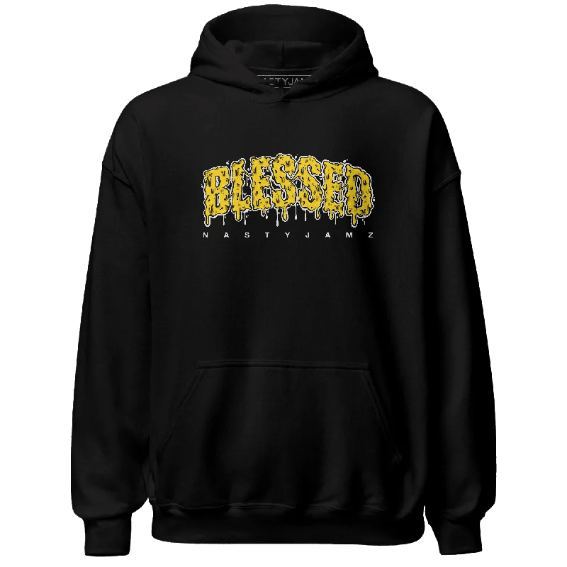 NastyJamz Vivid Sulfur 4s Hoodie Match Blessed Text