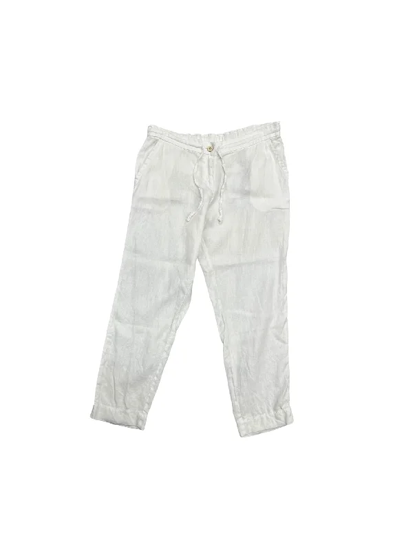 White Pants Linen Tommy Bahama, Size M