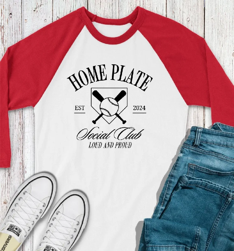 Homeplate Social Club Graphic Raglan