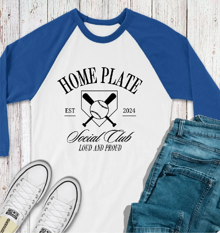 Homeplate Social Club Graphic Raglan