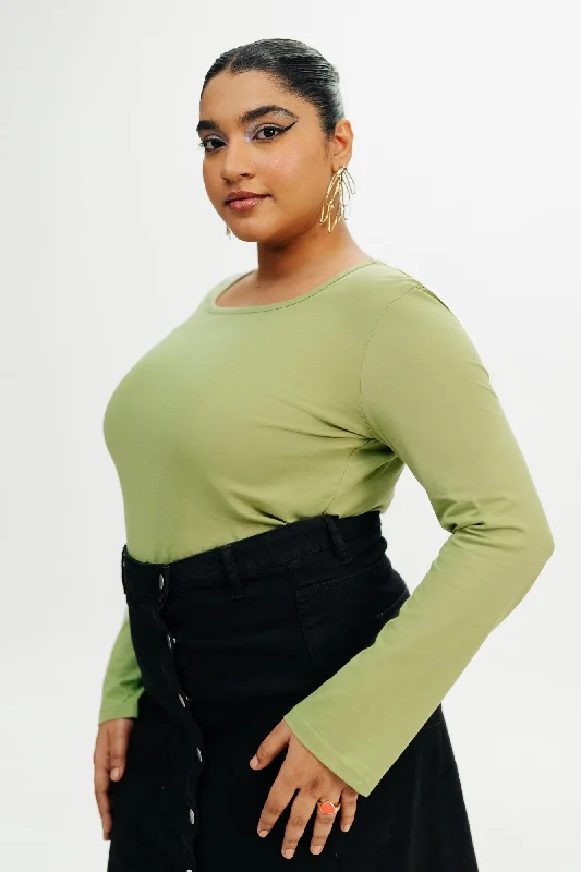 Sage Full Sleeve Top