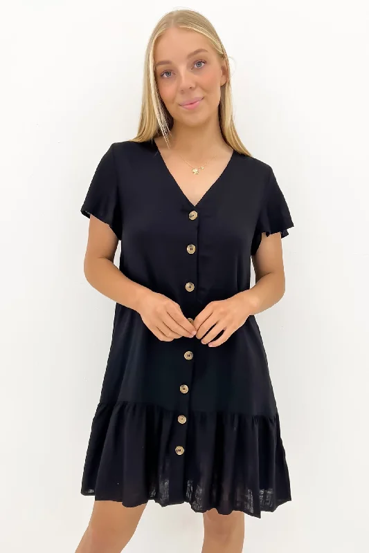 Kayla Mini Dress Black