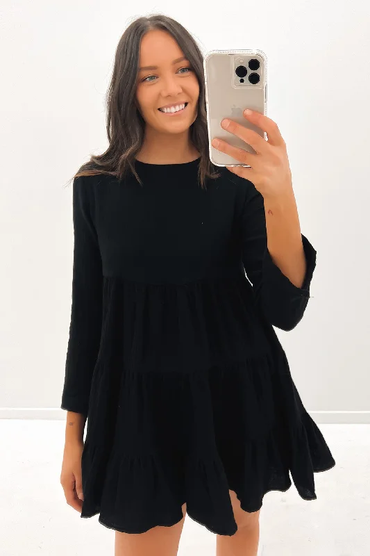 Kelly Mini Dress Black