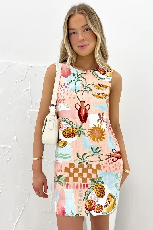 Matthew Mini Dress Summer Haze