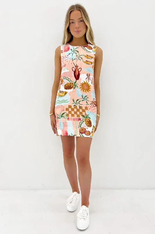 Matthew Mini Dress Summer Haze