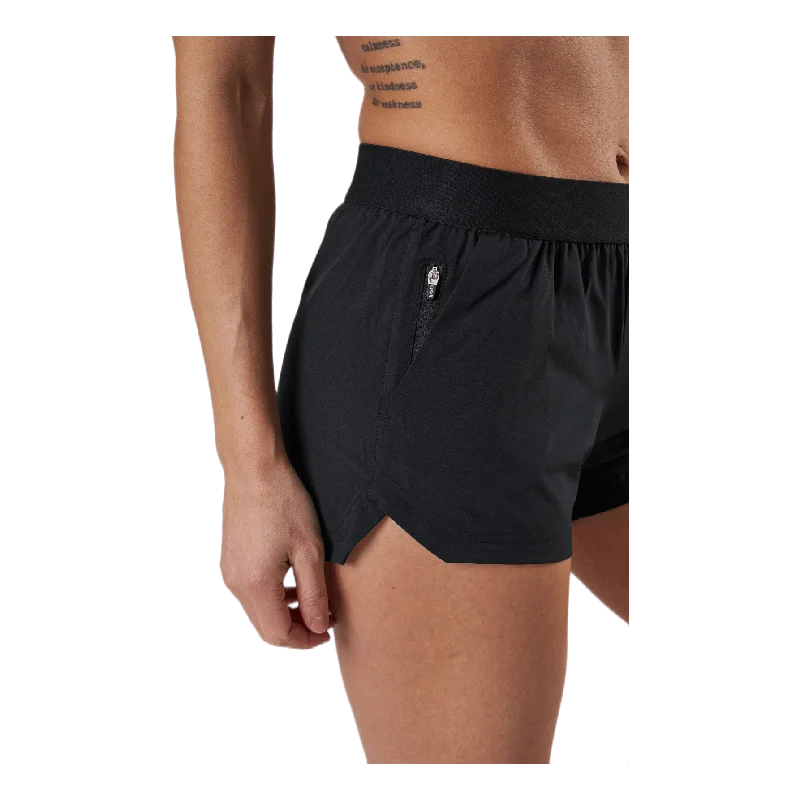 Light Woven Shorts Black