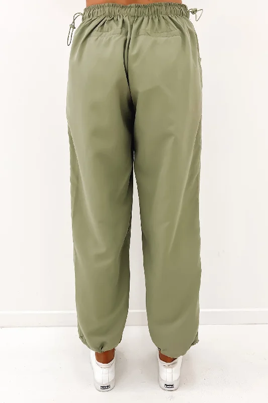 Alexis Parachute Pant Sage