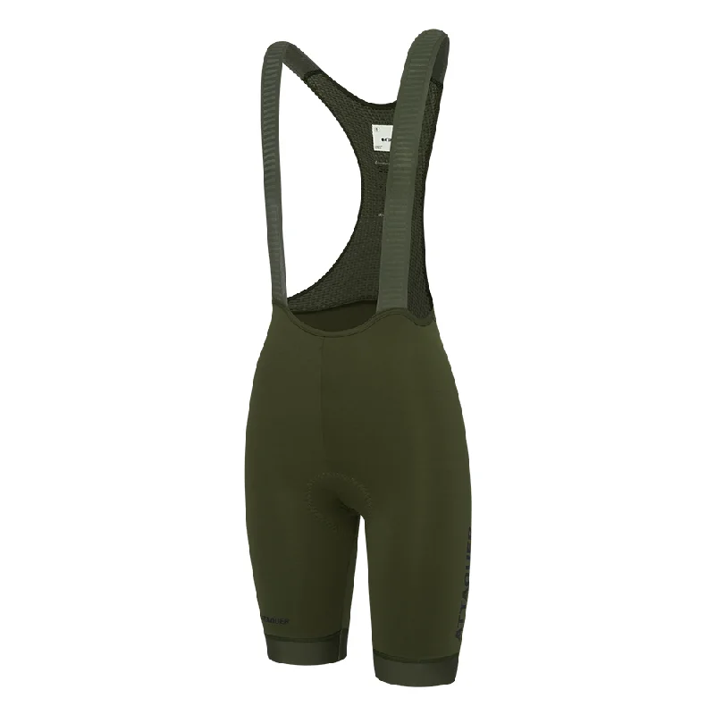 Attaquer Women's Race Bib Short 2.0 - Pine (Reflective Logo)