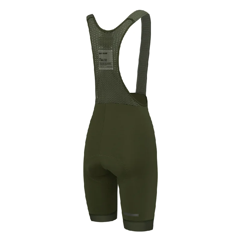 Attaquer Women's Race Bib Short 2.0 - Pine (Reflective Logo)