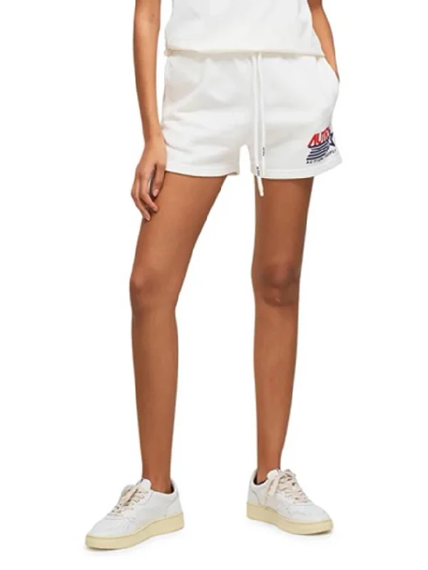 Women's Iconic Logo Action Shorts White