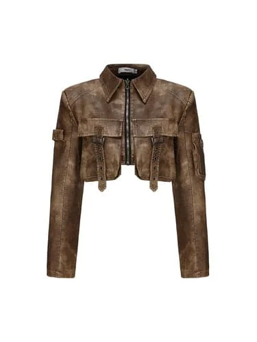 Fleece-Lined & Non-Fleece Leather Jacket